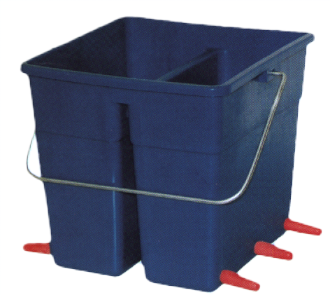 Lamb-bar 10 l 6 feeder with small teats and valve 40001120