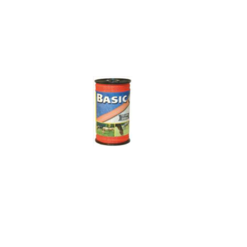 BASIC FENCING TAPE 200m x 10mm, ORANGE  40001540