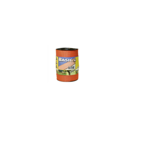 BASIC FENCING TAPE 40001560, 200m x 40mm, ORANGE
