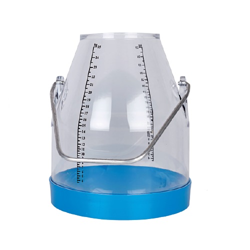 CLEAR BUCKET IN MACROLON LT. 25
