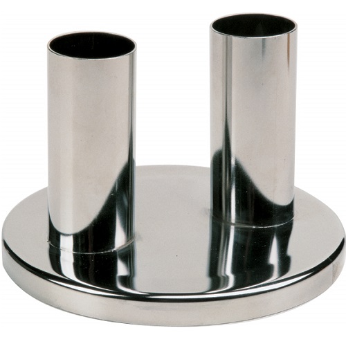 S/S SIDE LID WITH 2 PIPES