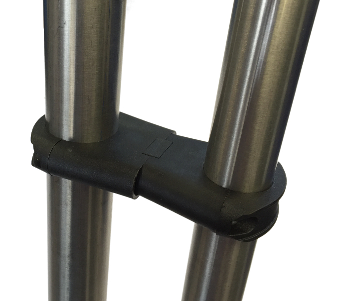 PLASTIC CLAMP STRAIGHT FIX SET 2