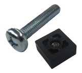 PLASTIC CLAMP RAIL FIX SET 2