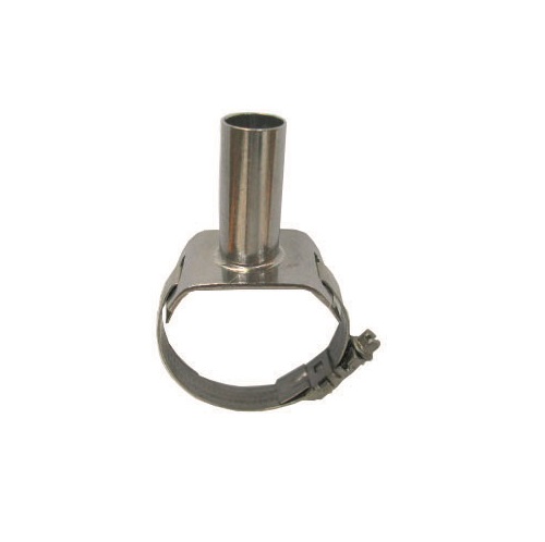 S/S MILK INLETS WITH HOSE CLAMP