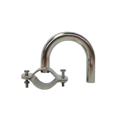 S/S MILK INLET WITH 180° BENTED TUBE