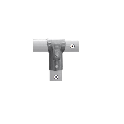 T-CLAMP GALVANISED, 1 BOLT