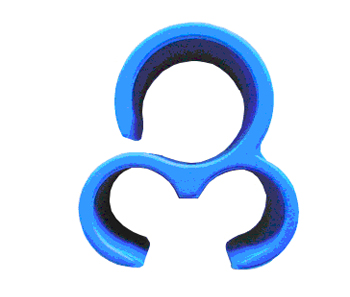 PLASTIC CLIP FOR MILK-TWIN TUBE 00100618